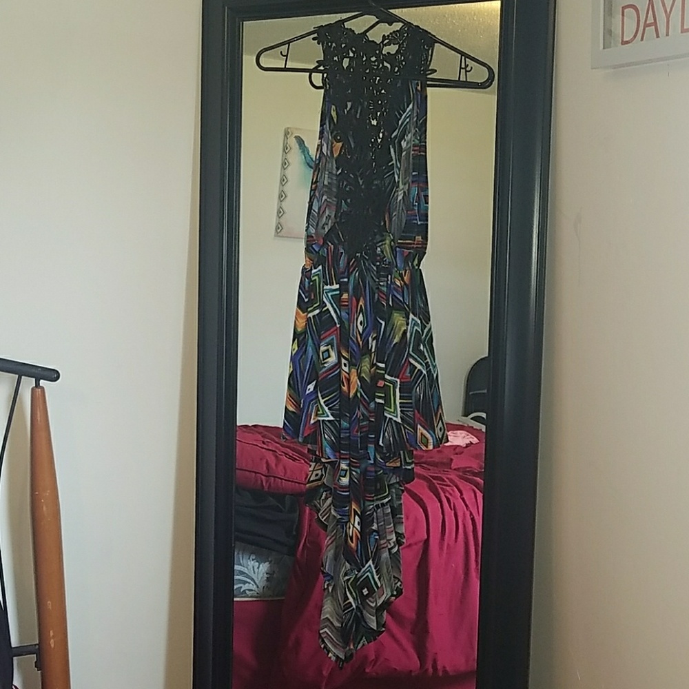 Multi colored dress